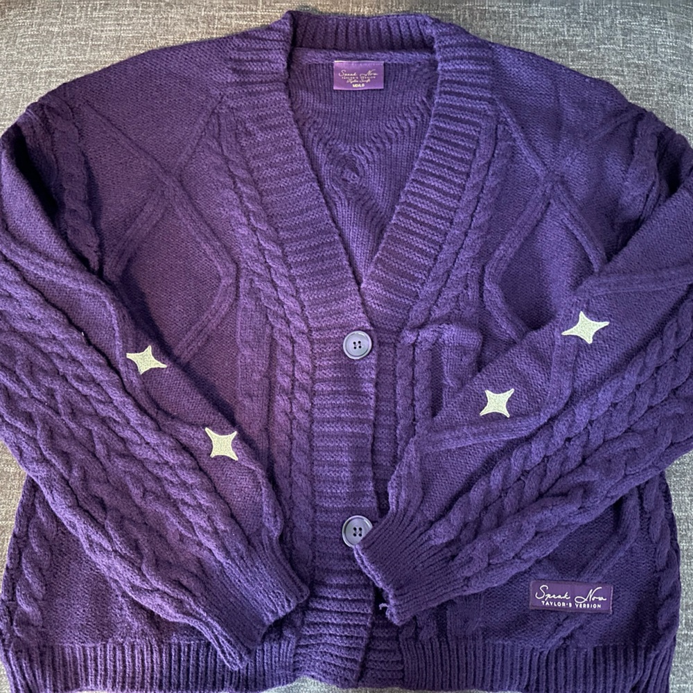 Taylor Swift Speak Now cardigan. Brand new. Size M/L.
